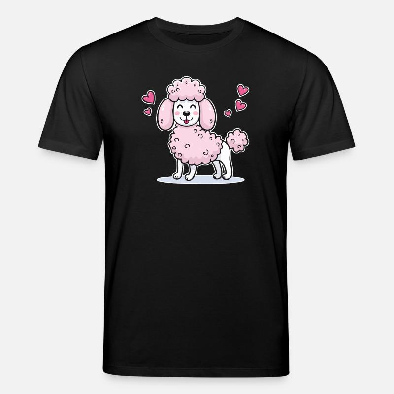 Rosa Pudel (Comic) - Stanley/Stella Unisex Bio-T-Shirt CREATOR - Schwarz