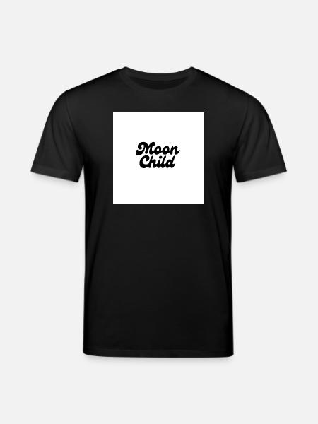 Moon Child Celestial Script - Stanley/Stella CREATOR Unisex Organic T-Shirt - black