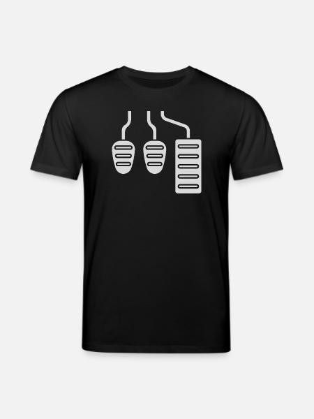 Manueller Schalthebel – Pedale - Stanley/Stella Unisex Bio-T-Shirt CREATOR  - Schwarz