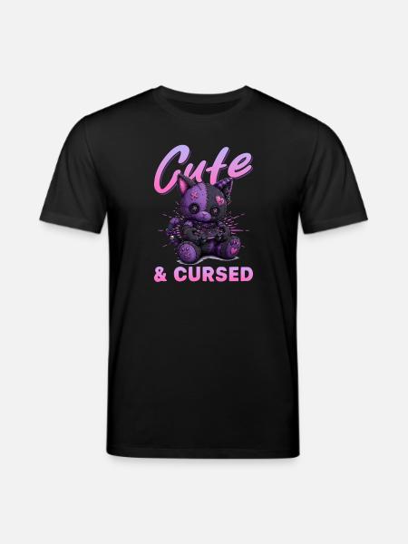 Pastel Goth Soft Goth Gaming Gamer - Stanley/Stella CREATOR Unisex Organic T-Shirt - black