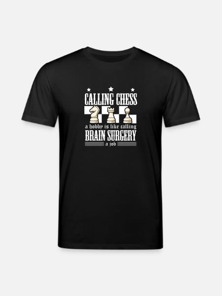 Échiquier des joueurs d’échecs - T-shirt bio CREATOR Stanley/Stella Unisexe - noir