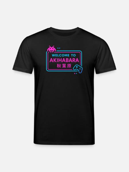 Welcome to Akihabara - T-shirt bio CREATOR Stanley/Stella Unisexe - noir
