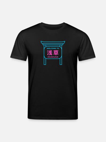 Welcome to Asakusa - T-shirt bio CREATOR Stanley/Stella Unisexe - noir