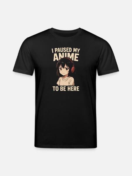 Break Anime - Stanley/Stella CREATOR Unisex Organic T-Shirt - black