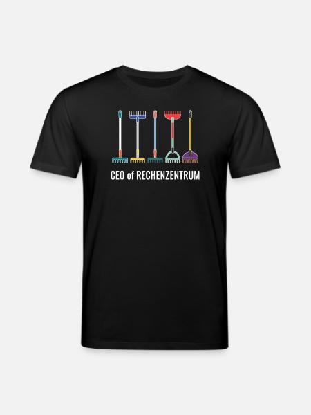 Leiter vom Rechenzentrum Gärtner EDV IT - Stanley/Stella Unisex Bio-T-Shirt CREATOR - Schwarz