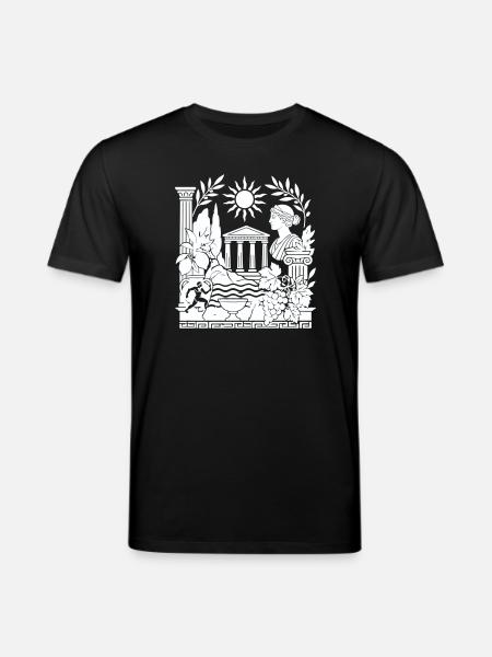 Ancient Greek Mythology - Stanley/Stella CREATOR Unisex Organic T-Shirt - black