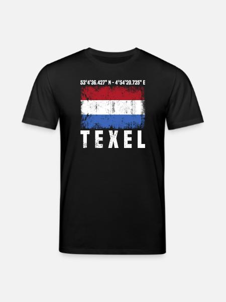 Texel coordinates - Stanley/Stella CREATOR Unisex Organic T-Shirt - black