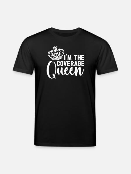 Insurance Agent Costume Coverage Queen Medicare - Stanley/Stella Unisex Bio-T-Shirt CREATOR - Schwarz