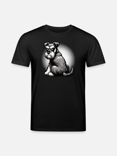 Schnauzer Giant Schnauzer Schnauzer Owner - Stanley/Stella CREATOR Unisex Organic T-Shirt - black