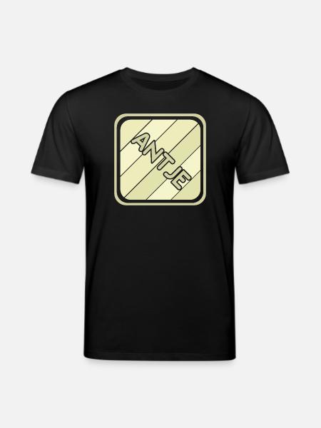 Gift for Antje - Stanley/Stella CREATOR Unisex Organic T-Shirt - black