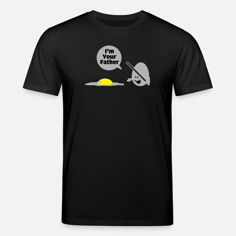 egg vader - T-shirt bio CREATOR Stanley/Stella Unisexe - noir