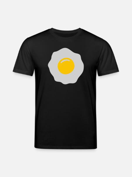 egg ei spiegelei - T-shirt bio CREATOR Stanley/Stella Unisexe - noir