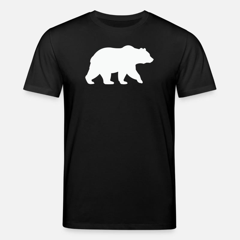 Bear - Stanley/Stella CREATOR Unisex Organic T-Shirt - black