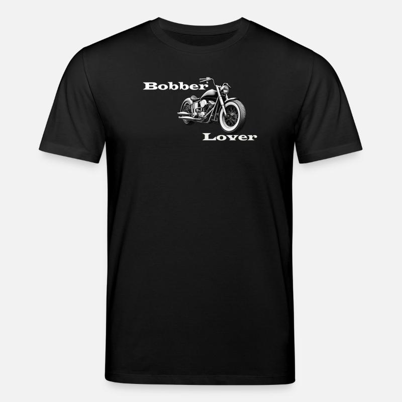 Bobber Lover weiß - Stanley/Stella Unisex Bio-T-Shirt CREATOR  - Schwarz
