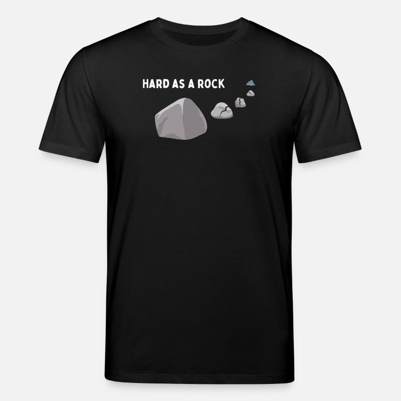 Hart wie ein Stein - Stanley/Stella Unisex Bio-T-Shirt CREATOR  - Schwarz
