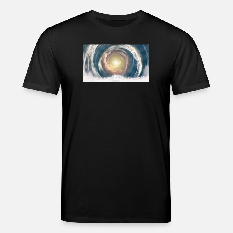 Faisceau de lumière céleste - T-shirt bio CREATOR Stanley/Stella Unisexe - noir