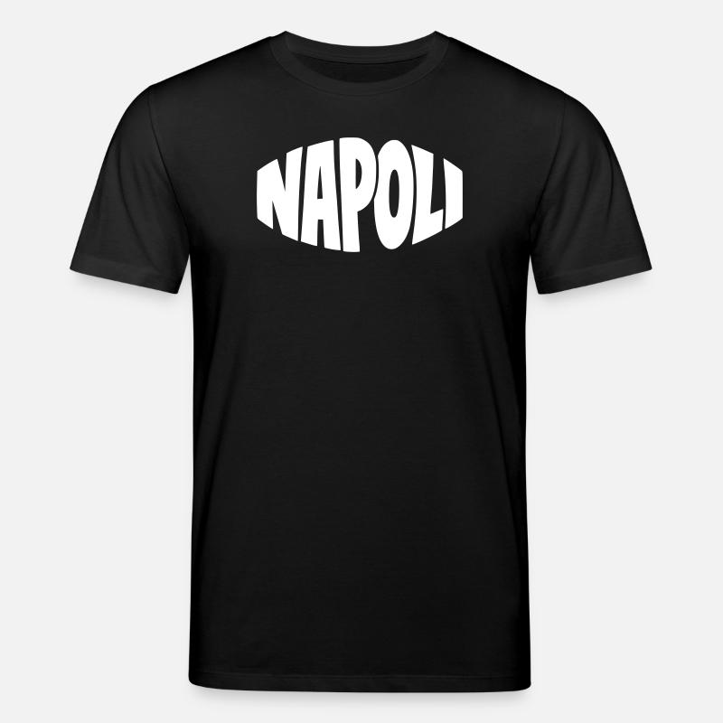 Napoli Bogen-Logo - Stanley/Stella Unisex Bio-T-Shirt CREATOR  - Schwarz