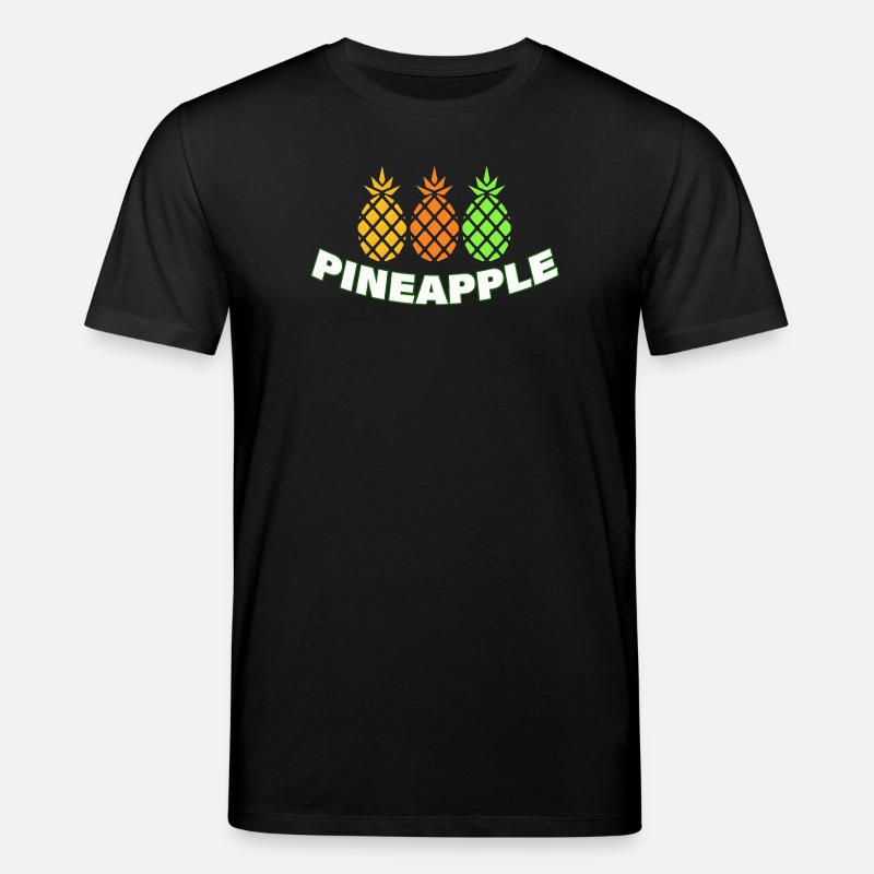 Ananas - T-shirt bio CREATOR Stanley/Stella Unisexe - noir