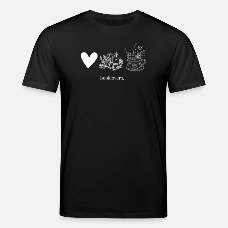 Ich liebe Bücher - Stanley/Stella Unisex Bio-T-Shirt CREATOR - Schwarz
