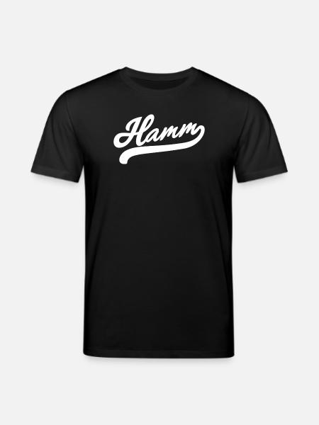 Hamm Retro - Stanley/Stella CREATOR Unisex Organic T-Shirt - black