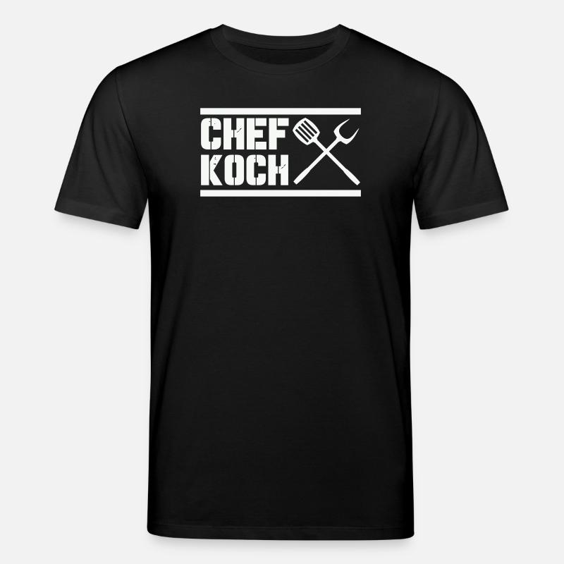 chef_koch - Stanley/Stella Unisex Bio-T-Shirt CREATOR  - Schwarz