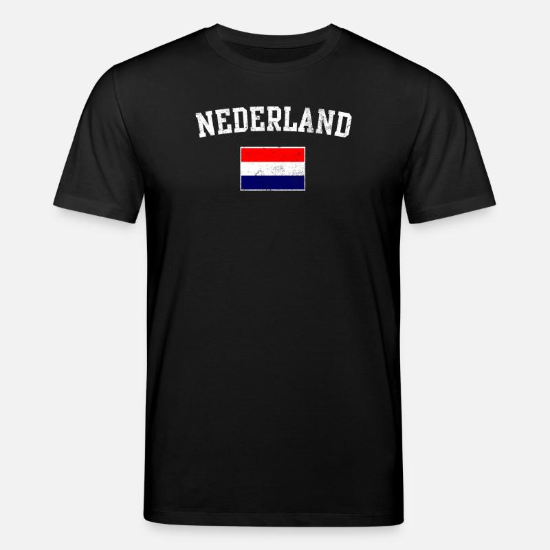 Drapeau de l’arc des Pays-Bas - T-shirt bio CREATOR Stanley/Stella Unisexe - noir