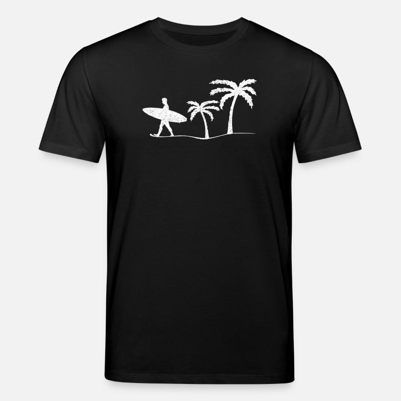Surfer Surfen - Stanley/Stella Unisex Bio-T-Shirt CREATOR  - Schwarz