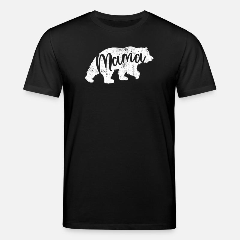 Mama Bär Schriftzug Logo - Stanley/Stella Unisex Bio-T-Shirt CREATOR  - Schwarz
