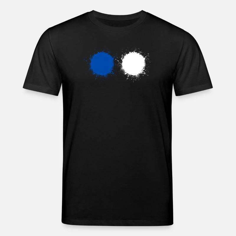 Blau Weiß - Stanley/Stella Unisex Bio-T-Shirt CREATOR  - Schwarz