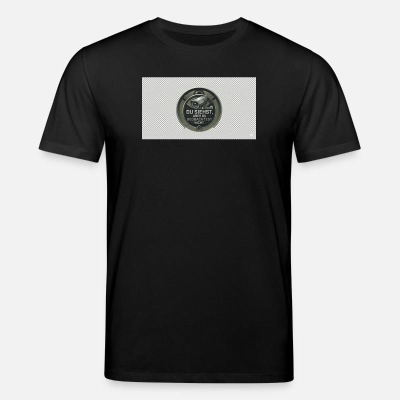 DU SIEHST - Stanley/Stella Unisex Bio-T-Shirt CREATOR - Schwarz