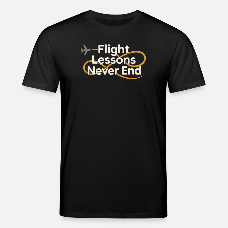 Fluglehrer Cfi Pilot Luftfahrtlehrer - Stanley/Stella Unisex Bio-T-Shirt CREATOR  - Schwarz
