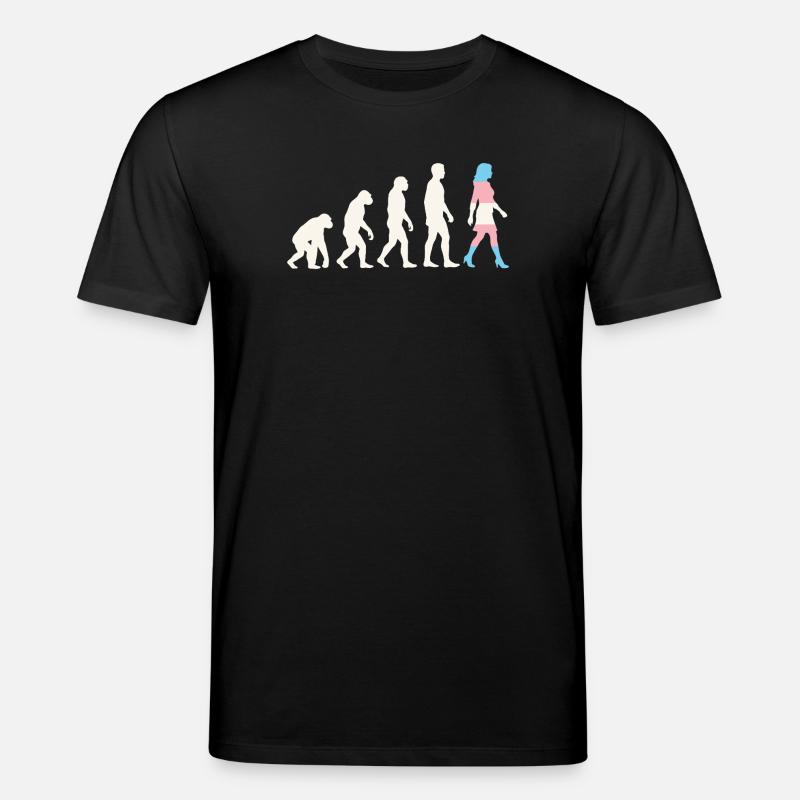 LGBTQ-Pride-Monat – Trans-Evolution - Stanley/Stella Unisex Bio-T-Shirt CREATOR - Schwarz