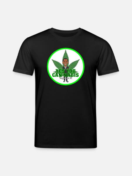 Fumée - fumer - Obama - T-shirt bio CREATOR Stanley/Stella Unisexe - noir