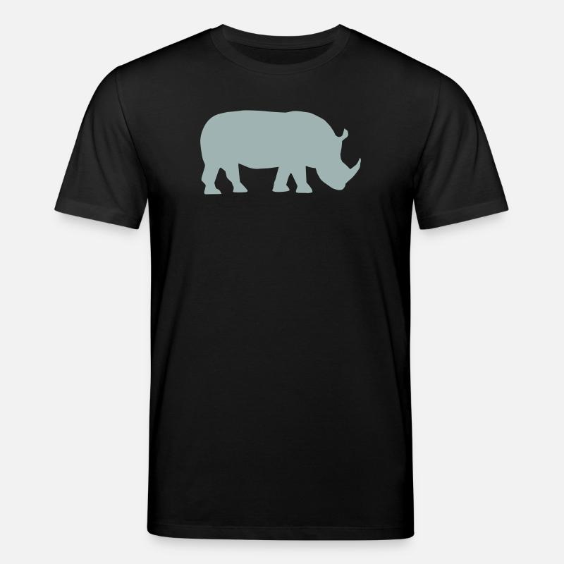 Rhinocéros - T-shirt bio CREATOR Stanley/Stella Unisexe - noir