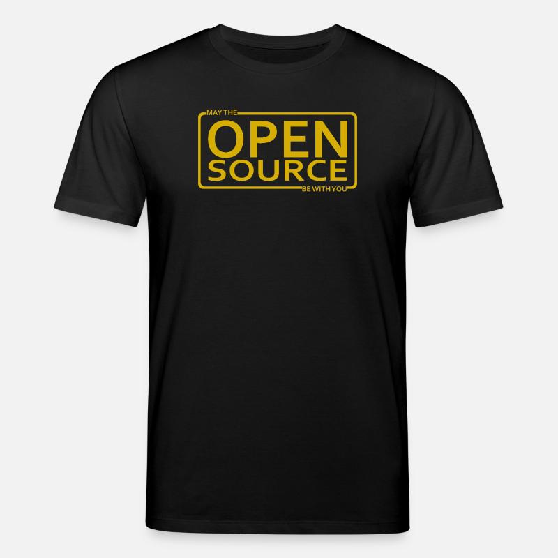 Que l’Open Source soit avec vous - T-shirt bio CREATOR Stanley/Stella Unisexe - noir
