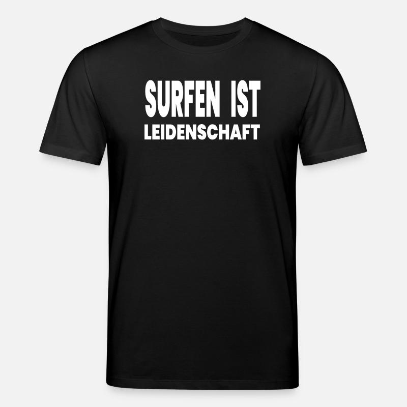 Surfen - Stanley/Stella Unisex Bio-T-Shirt CREATOR  - Schwarz