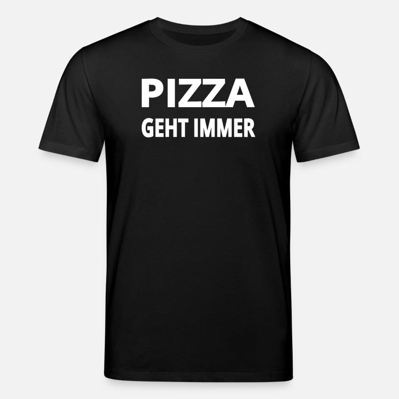 Pizza - Stanley/Stella Unisex Bio-T-Shirt CREATOR  - Schwarz