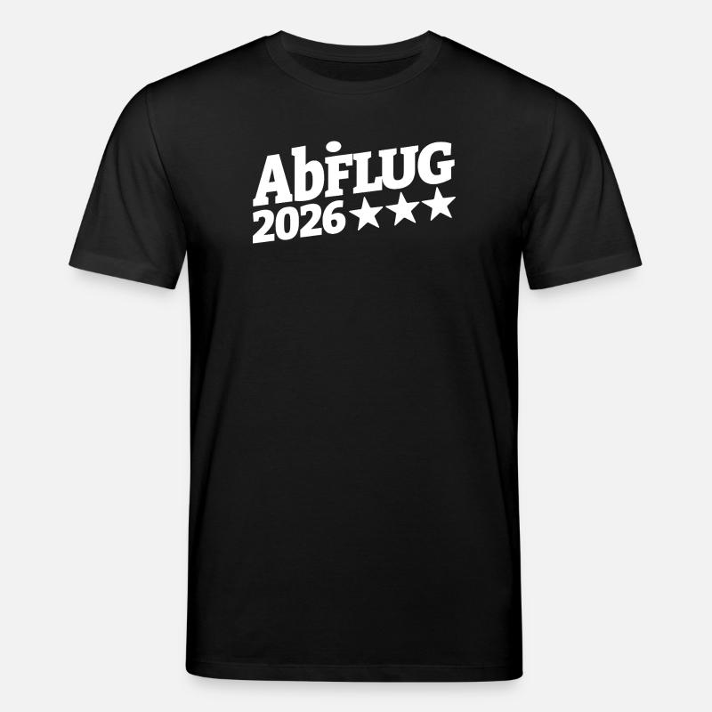 Abi Abflug 2026 Sternenpfad | Durchstarten - Stanley/Stella Unisex Bio-T-Shirt CREATOR - Schwarz