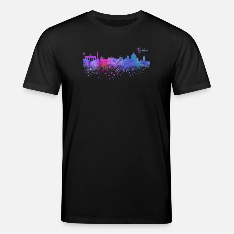 Berlin - Stanley/Stella Unisex Bio-T-Shirt CREATOR  - Schwarz