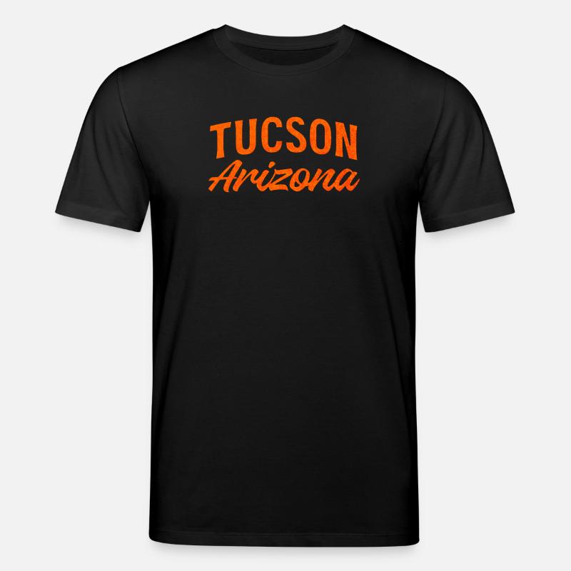 Tucson, Arizona Script Rétro - T-shirt bio CREATOR Stanley/Stella Unisexe - noir