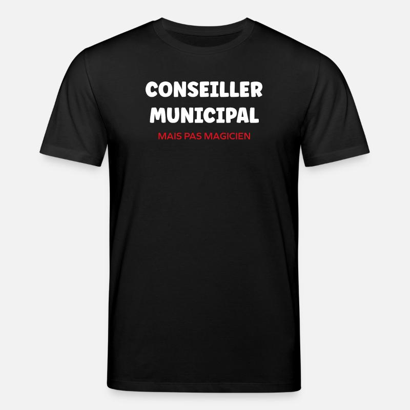 Gemeinderat - Stanley/Stella Unisex Bio-T-Shirt CREATOR  - Schwarz
