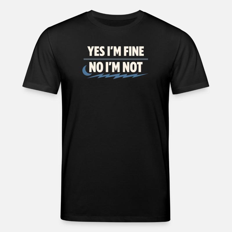 Perimenopause Humor Perimenopause - Stanley/Stella Unisex Bio-T-Shirt CREATOR  - Schwarz