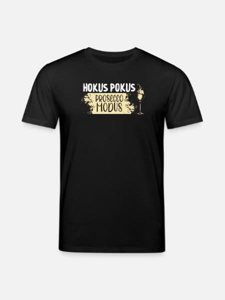 Hokus Pokus Prosecco Modus - Stanley/Stella Unisex Bio-T-Shirt CREATOR  - Schwarz
