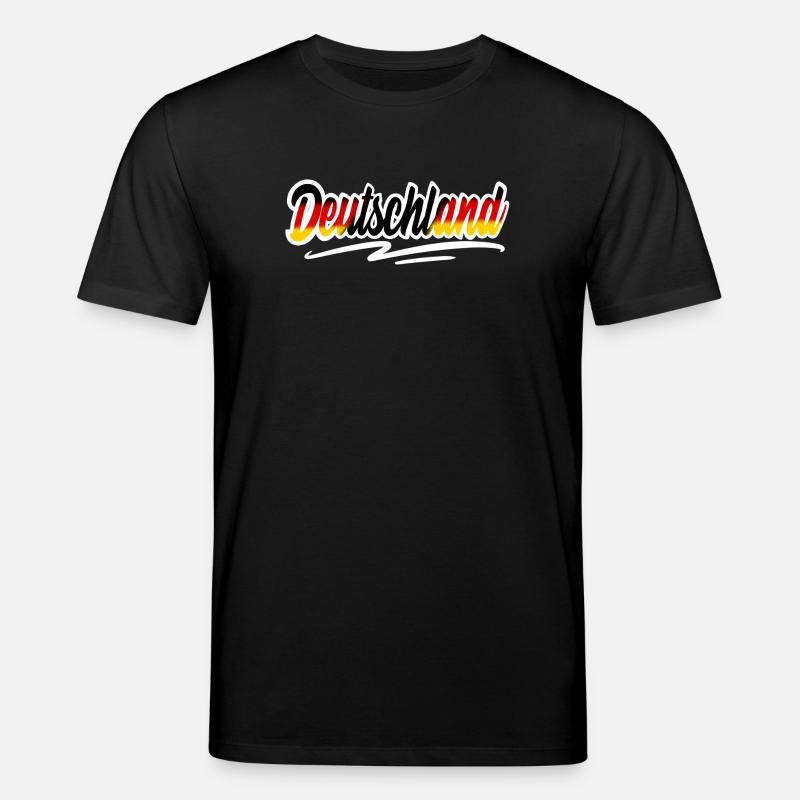 Deutschland - Stanley/Stella Unisex Bio-T-Shirt CREATOR  - Schwarz