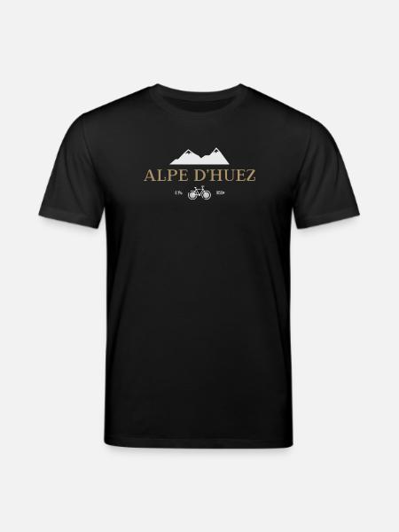 Alpe D'Huez - Stanley/Stella Unisex Bio-T-Shirt CREATOR - Schwarz