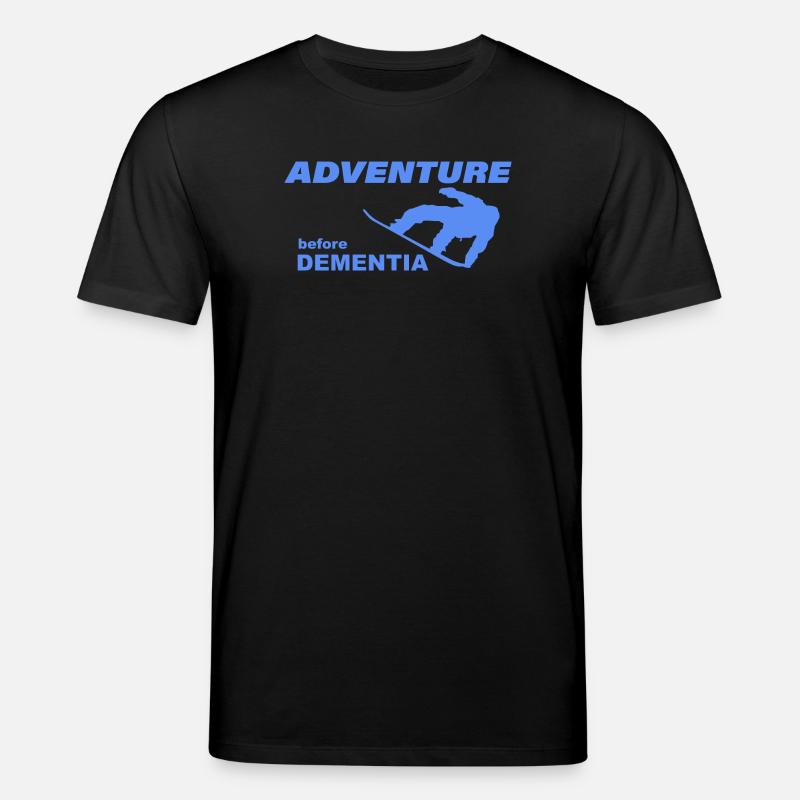 SNOWBOARD ADVENTURE - Stanley/Stella Unisex Bio-T-Shirt CREATOR  - Schwarz