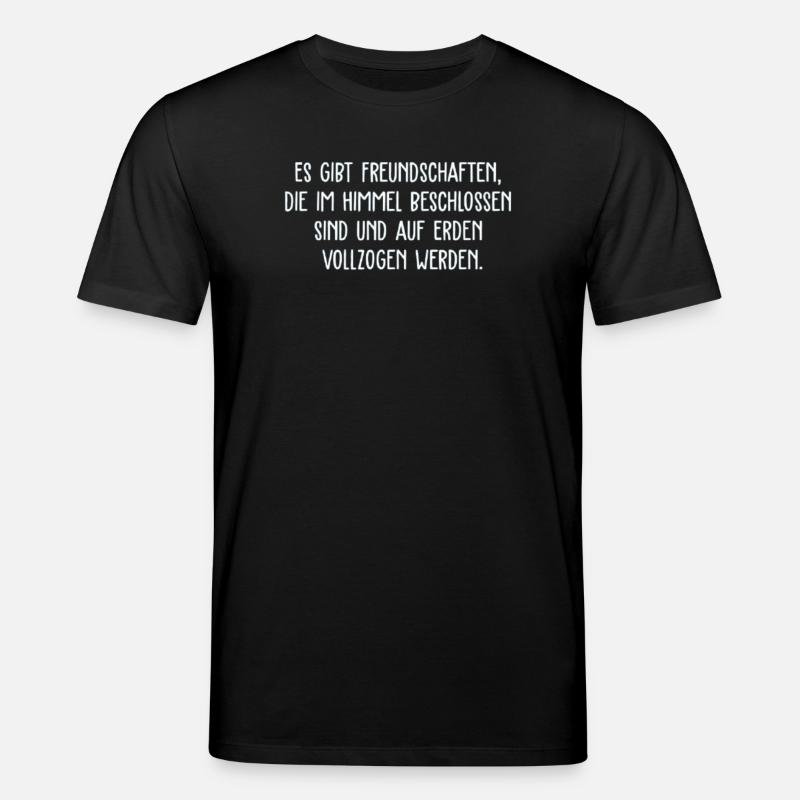 Schicksalsfreundschaften  - Stanley/Stella Unisex Bio-T-Shirt CREATOR  - Schwarz