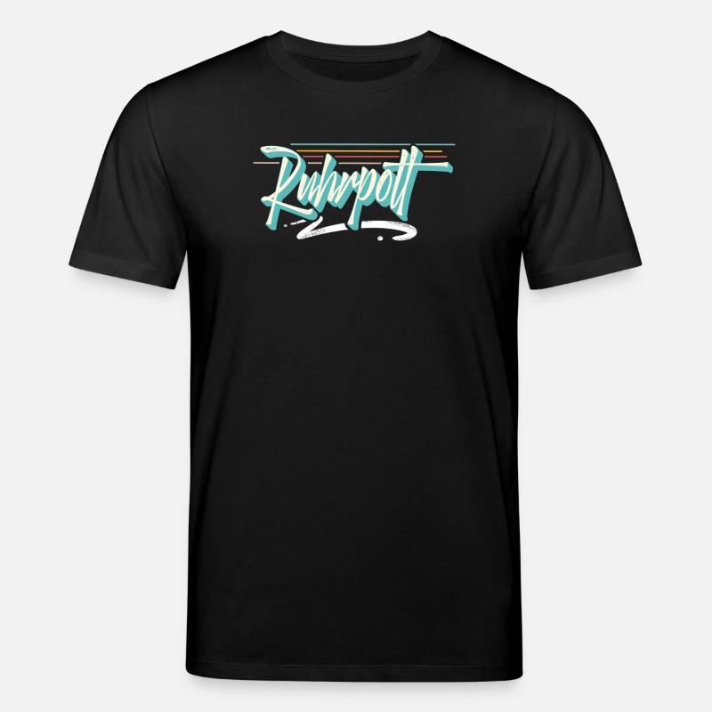 Ruhrpott - Stanley/Stella Unisex Bio-T-Shirt CREATOR  - Schwarz