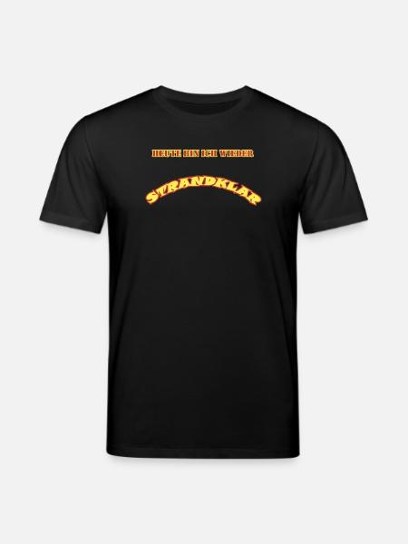 Strandklar - Stanley/Stella Unisex Bio-T-Shirt CREATOR  - Schwarz