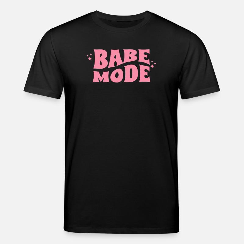 Babe Mode Power Design - Stanley/Stella Unisex Bio-T-Shirt CREATOR  - Schwarz